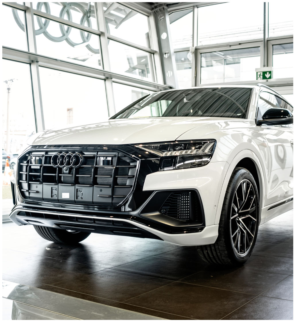 The best car window tinting service in Winston-Salem North Carolina 1 Audi with car window tint installed in Winston-Salem