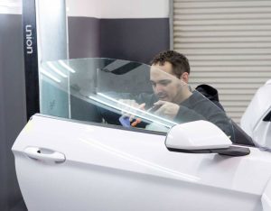 Front car window tinting in Bethania